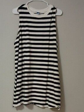 Striped Sleeveless Dress